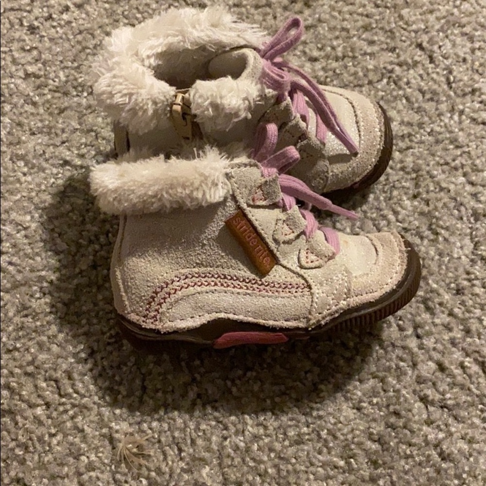 Stride rite baby girl boots